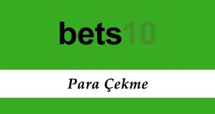 Bets10 Para Çekme
